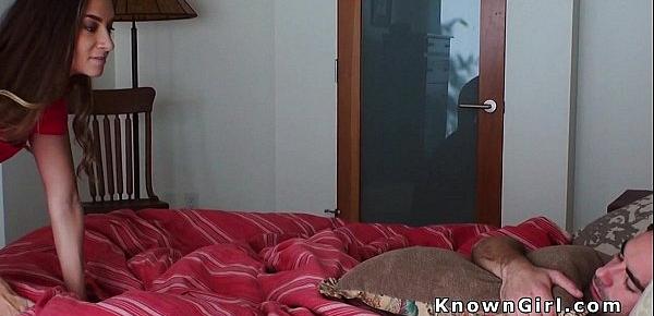 Big booty girlfrind morning sex pov